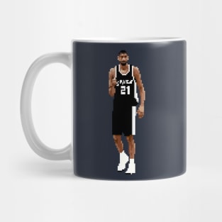 Tim Duncan Pixel Fist Mug